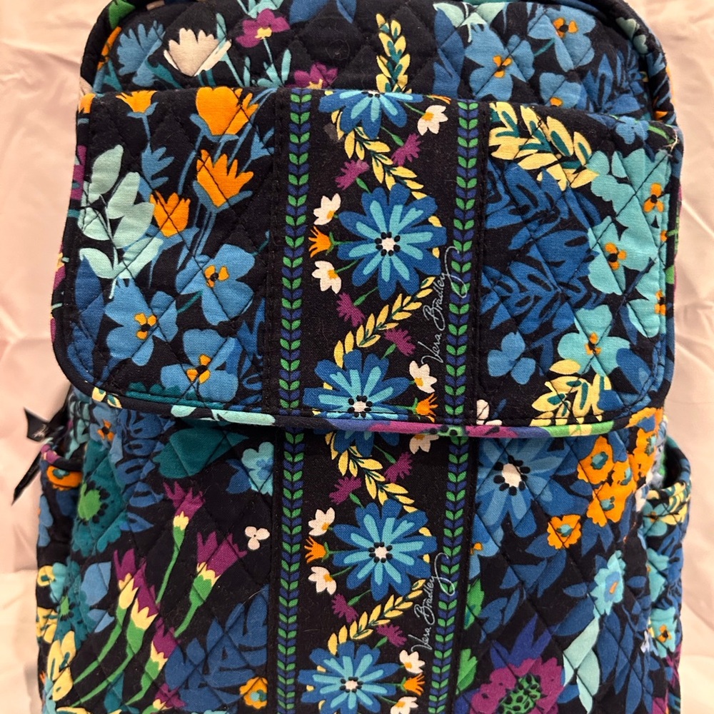 Beautiful VERA BRADLEY Midnight Blues Backpack